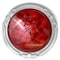 Truck-Lite Super 44, LED, Red, Round, 6 Diode, Stop/Turn/Tail, Gray Flange Mount, Fit 'N Forget S.S.0, 12V 44322R3 - alternate 1